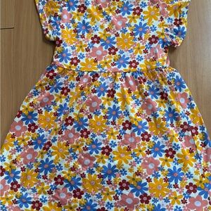 Floral Kids Dress - Multicolor